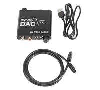 Cucioki 192KHz Digital to Analog Audio Converter with and Volume Adjustment,Digital SPDIF/Optical/Coaxial to Analog Stereo