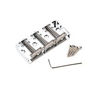 Cucioki Fixed Guitar Bridge Saddle Short Bridge with Threaded for TL Electric Guitar Parts