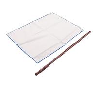 Cucioki Flute Cleaning Kit - Flute & Piccolo Cleaning Rod & Cloth - Amber Wood & Cotton - 35cm