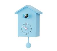 Cuckoo Battery Operated Wall Clock - Traditional Cuckoo Clock | Decorative Bird Clock with Timed Alarm | Battery Operated Cuckoo Clock and Pendulum - Modern Wall Clock - Wall Decor Pair
