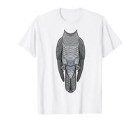 Cuckoo Costume Bird Body Graphic Funny Halloween Cosplay Value Graphic T-Shirt, Men, White, XL