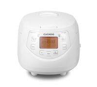 CUCKOO CR-0633F | 6-Cup (Uncooked) Micom Rice Cooker | 11 Menu Options: White Rice, Brown Rice & More, Nonstick Inner Pot, Made in Korea | White