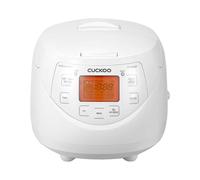 CUCKOO CR-0633F | 6-Cup (Uncooked) Micom Rice Cooker | 11 Menu Options: White Rice, Brown Rice & More, Nonstick Inner Pot, Made in Korea | White