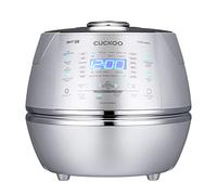 CUCKOO CRP-CHSS1009FN Rice Steamer, 1.8 L, 10 Cup, Induction Heating Technology IH, DSP, Programmable, Ideal for GABA Rice, with Safety Steam Valve