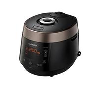 Cuckoo CRP-P1009S programmable pressure rice cooker, steam pressure, slow cooker, stainless steel - 1,8L - black