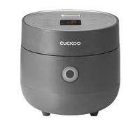 CUCKOO Micom Small Rice Cooker with 10 Menu Options: White, Oatmeal, Brown, Quinoa and More, Smart Fuzzy Logic, 3 Cup/0.75 Quart (Uncooked), 6 (Cooked), CR-0375F Gray