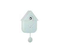 Cuckoo Modern Wall Clock in Soft Blue ABS | KARLSSON MODERN CUCKOO KA5768LB - Orologio a CucùIl Karlsson Modern Cuckoo KA5768LB è una moderna reinterpretazione del cla