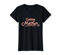 Cuckoo Mother - Funny Cuckoo Value Graphic T-Shirt, Women, Black, S