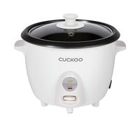 CUCKOO - One Touch 6 Cup (Uncooked) / 12 Cup (Cooked) Rice Cooker Small Rice Cooker and Warmer with Steam Tray, Versatile Grain Pot, Soup Maker, Automatic Keep Warm