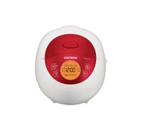 Cuckoo Rice Cooker - 0.54L, 3-Cup, 425W, Fuzzy Logic, Keep Warm & Timer, White/Red, CR-0351F