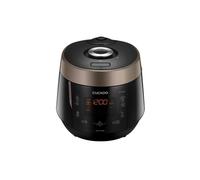 Cuckoo CRP-P1009S programmable pressure rice cooker, steam pressure, slow cooker, stainless steel - 1,8L - black