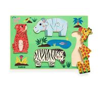 Cuckoo Tiger wooden puzzle Multicoloured one size