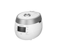 CUCKOO Twin Pressure Rice Cooker - 1.8L, 10-Cup, 1150W, 15 Programmes, White, CRP-RT1008F