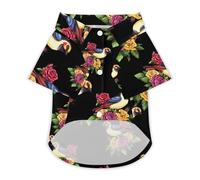 Cuckoos Bird Cute Dog Clothes Dog Cat Shirt Lightweight Pet Apparel Breathable Puppy Sweatshirt