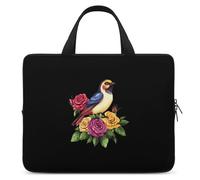 Cuckoos Bird Laptop Bag Waterproof Computer Carry Case Tablet Protective Cover for Men Women