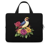 Cuckoos Bird Laptop Bag Waterproof Computer Carry Case Tablet Protective Cover for Men Women