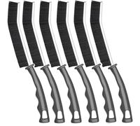 CUCM Cleaning Brush,Hard Bristle Crevice Cleaning Brush UK 6 Pcs Bathroom Crevice Gaps Groove Crevice Cleaning Tool for Narrow Corners in Home Bathroom and Kitchen Window