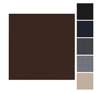 CUCOS Carpet Tiles Peel and Stick, 30x30CM Squares Floor Tile, Soft Padded Carpet Tiles, Self Adhesive Brown 10 Pack