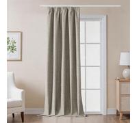 CUCRAF Blackout Pencil Pleat Curtains, 1 Panel