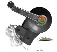 CUCUFA Patio Umbrella Crank Handle dia. 43mm Heavy Duty Anti-rust Rotary Universal Detachable Handles Replacement Part for Outdoor Parasol Patio Umbrella Replacement Parts