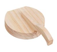 CUCUFA Tortilla Press, Wooden Tortilla Press 6.5'', Round Corn with Handle, Flour Dough