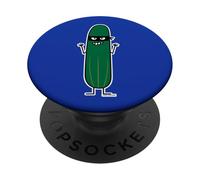 Cucumber Bandito Ninja Masked Sneaky Bandit PopSockets Adhesive PopGrip