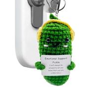 Cucumber, Crochet Cucumber, Funny Crocheted Knitting Doll, Cute Knitted Cucumber Dolls, Cucumber Toy for Children, Friends, Birthday Party, Decoration, Encouragement