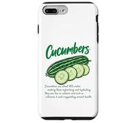 Cucumber Nutrition Facts Design Garden Vegetable Lovers Case for iPhone 7 Plus/8 Plus