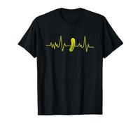 Cucumber Pickle Heartbeat Funny Pickling Lover T-Shirt