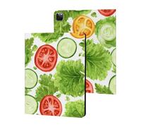 Cucumber Slices Lettuce Leaves Salad Case Compatible with iPad 10th (10.9in) 9th / 8th / 7th Generation (2021/2020/2019)