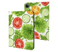 Cucumber Slices Lettuce Leaves Salad Case Compatible with iPad 10th (10.9in) 9th / 8th / 7th Generation (2021/2020/2019)