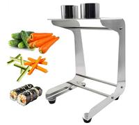 Cucumber Spiral Slicer, Stainless Steel Manual Tool with 2 Blades, Cuts 10 Slices/Minute, Perfect for Salads and Cooking