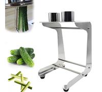 Cucumber Stick Cutter - Manual Stainless Steel Tool for Easy Salad Making, Cooking, Sushi & Meal Prep