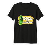 Cucumber Vegetable Design for Pickle Lover - Cool As Premium T-Shirt