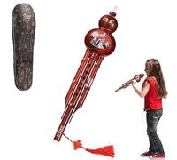 Cucurbit Flute Ethnic Instrument, Handmade Chinese Hulusi, Two Modes Wind Device, Traditional Music Instrument for Enthusiasts, Students, Children, and Professional Performers
