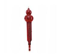 Cucurbit Flute Handmand Resin Hulusi Flute Bass D AGF E Tone Hulusi Two-tone Folk Musical Instrument (Color : C key)