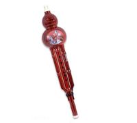 Cucurbit Flutes C BB Key Beginner Hulusi Folk Traditional Musical Play Gourd Flute Professional Practice Woodwind Instruments(BB Key)