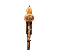 Cucurbit Flutes C BB Key Playing 7 Hole Traditional Professional Gourd Flute Adult Beginners Woodwind Instruments(C Key- C)