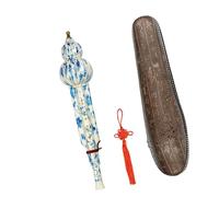 Cucurbit Flutes Hulusi Chinese Curcubit Gourd Flute Key Of C Sweet And Clear Sound Lightweight And Easy Carrying Woodwind Instrument