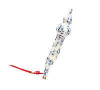 Cucurbit Flutes Hulusi Flute Blue And White Porcelain Gourd Silk Musical Instruments Chinese Traditional Cucurbit For Beginner Pupils
