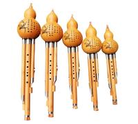 Cucurbit Flutes Hulusi For Adults And Beginners With Case And Pendant Accurate Pitch And Durable(F major)