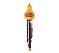 Cucurbit Flutes Hulusi With Detachable Three Note Strings Beginner Friendly Instrument In C Major And Bb F Major Note G(Three-note D minor major)