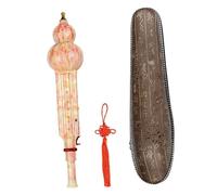 Cucurbit Flutes Key Of C Hulusi Chinese Traditional Musical Instrument ABS Curcubit Gourd Flute Ethnic Instrument W/Protect Case