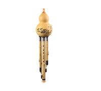 Cucurbit Flutes Natural Gourd Flute C Major B Flat GF Beginner Adult And Professional Performance Level Ethnic Musical Instrument(C major)