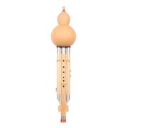 Cucurbit Flutes Professional Grade Hulusi 7 Hole Instrument For Adults Available In Keys Of C Bb D And F From Natural Materials(Key of G)