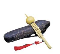 Cucurbit Flutes Professional Performance Of The Seven Hole Single Belly Hulusi In B Flat And CGF Keys For Adults(C major)