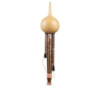 Cucurbit Flutes Single Belly Hulusi Flute Professional Performance Instrument In The Key Of C Major And B Flat(Bb major)