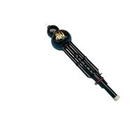 Cucurbit Flutes Traditional Gourd Flute Is Easy To Play Durable And Suitable For Beginners In C And Bb Keys(Black C major)