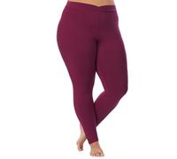 Cuddl Duds Softwear with Stretch Legging, Grape, 1X