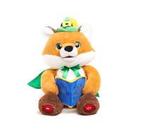 Cuddle Barn - Sir Frederick The Storyteller | Fox Animated Storytelling Stuffed Animal Plush Toy Reads 5 Fairy Tales, Mouth Movement, Swaying Motion, Lights Up, 12 inches